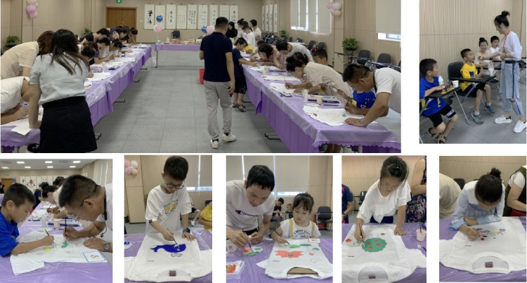 六一儿童节T恤彩绘DIY亲子活动