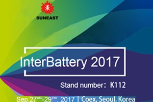 日东科技将携SUNFLOW3亮相韩国InterBattery 2017